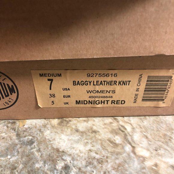 NWB PALLADIUM WOMEN SHOE BAGGY LEATHER KNIT hi top - Picture 10 of 12